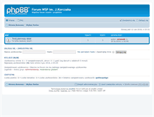 Tablet Screenshot of forum.wsptwp.eu